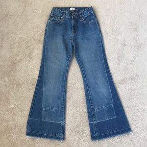 Girl’s Gap Blue Denim Low Rise Flare Jean